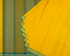 Ballakammi Log Cabin Dobby Cotton Handloom Saree - Yellow