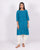 A Line Kurta - Blue