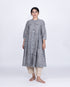 Band Collar Kurta- Ash Grey