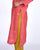 Pleated  U-cut Kurta - Pink