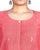 Pleated  U-cut Kurta - Pink