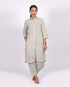 Shirt Collar Kurta- Olive Green