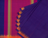 Lehariya Dobby Cotton Handloom Saree- Violet