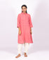 Shirt Collar Kurta- Pink