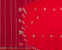 Sunrise Buta Jamdani Cotton Handloom Saree - Red